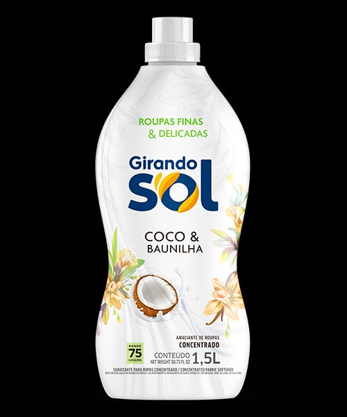 Amaciante Concentrado Coco Baunilha 1,5L